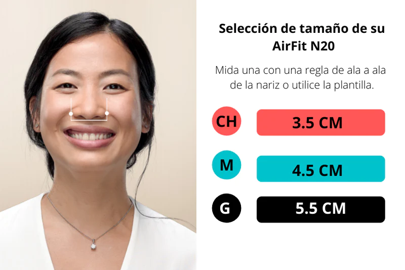 N20 AIRFIT Mascarilla Nasal resmed - Imagen 2